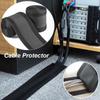 1Roll Nylon Sticky Cable Cover Floor Blanket Cable Grip Strip  For Floor/Carpet/Trunk/Desk