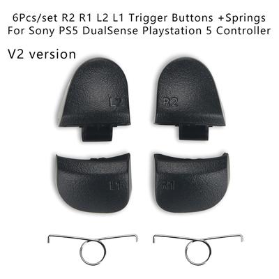 1Set R2 R1 L2 L1 Trigger Buttons W/Springs For Sony Ps5 Dualsense Controller
