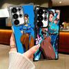 ChunLi S-Street F-FighterS Plating Phone Case For Samsung Galaxy S24 S25 FE S26 Edge S23 Ultra S22 S21 Plus S20 Anti-Fall Airaba