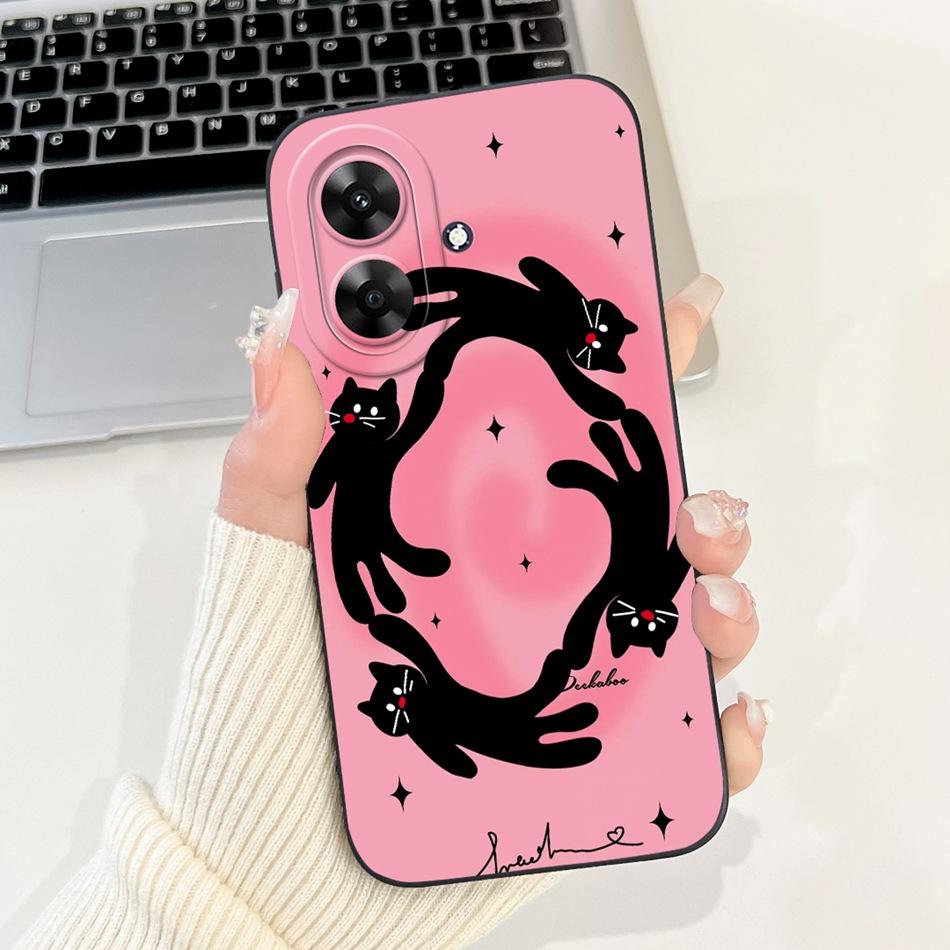 For Realme Note 60 2024 Cute Printing Phone Case For Realme Note60 4G Soft Silicone Shockproof Cases