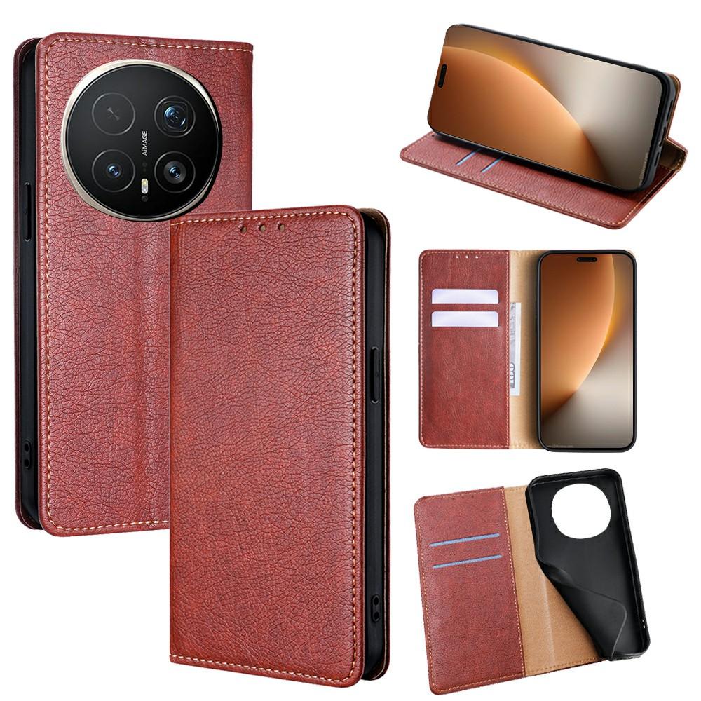 For Honor Magic8 Pro 5G Case Wallet PU Leather Magnetic Auto-Absorbed Phone Cover