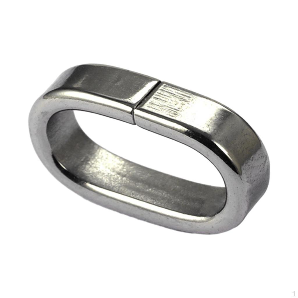 100 Pieces Oval Linking Rings Metal Jewelry Links DIY Jump Quick Link Chain Connectors