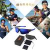 Sports Polarized for TR90 TAC UV Unisex Glossy Blue [BEACOOL] Sunglasses, Lenses, Baseball, Running, Cycling, Hiking, Fishing, Driving, Golf,