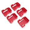 5PCS Snap-in Battery Design Battery Buckle Holder Release Button Battery Mount for Milwaukee M18 Series Lithium Battery
