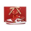 Air Jordan 1 Vintage Basketball Shoes Men's Low Top Red White FJ3459-160(Team59-SBOX)