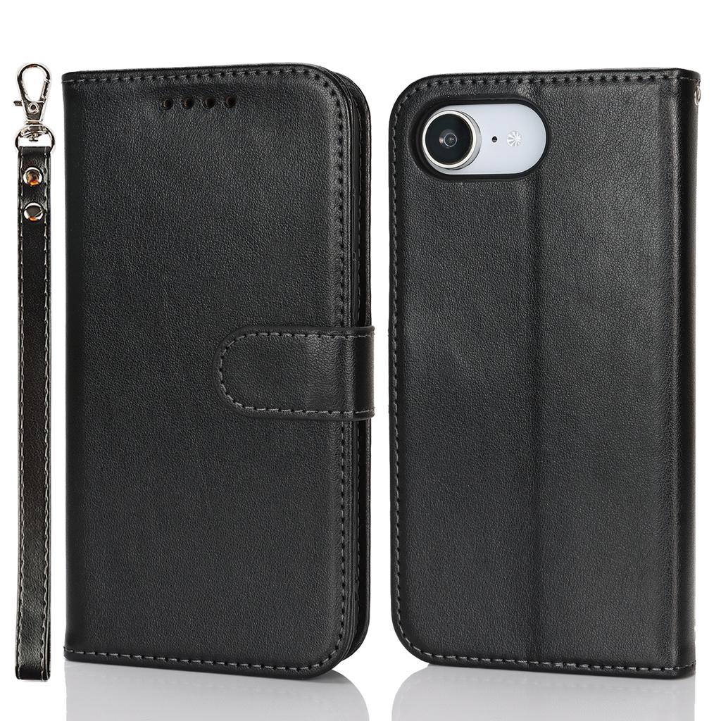 For iPhone 16e Case R61 Texture Wallet Leather Flip Phone Cover