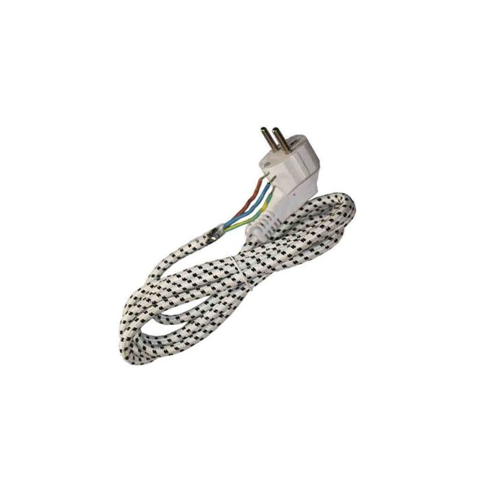Cordon fer à repasser - EDM - 23300 - 1,8m - 3x0,75mm - Utilisation domestique