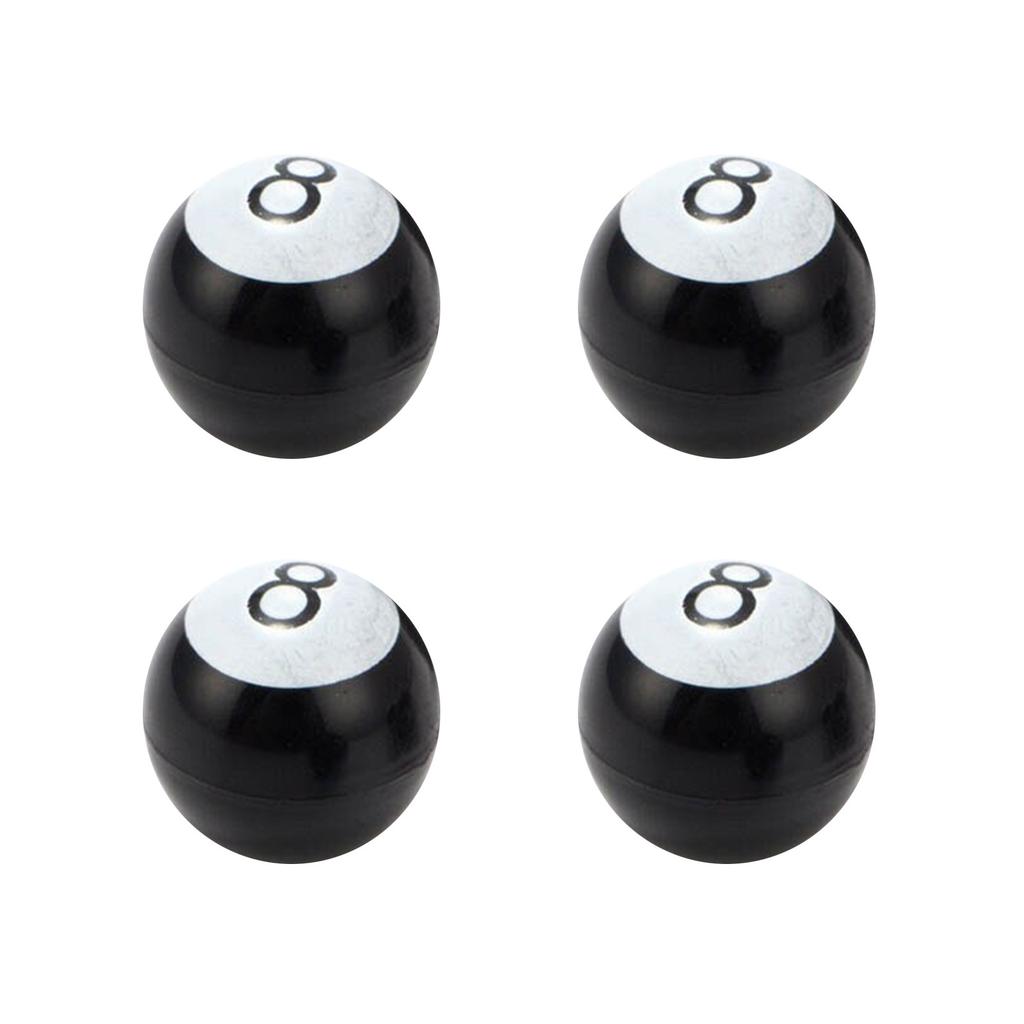 4 Pack Bicycle Valve Caps Compatible with Schrader and Presta Valves Tire Valve Stem Caps for Mountain Bikes Cars Motorcycles Dust Proof Accessories
