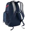 Nike Polyester Backpack Regular Unisex Dark Navy Blue Casual BA5280-410