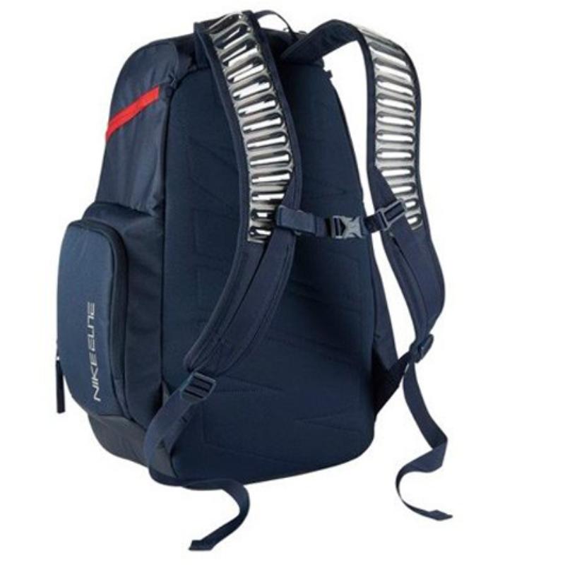 Nike Polyester Backpack Regular Unisex Dark Navy Blue Casual BA5280-410