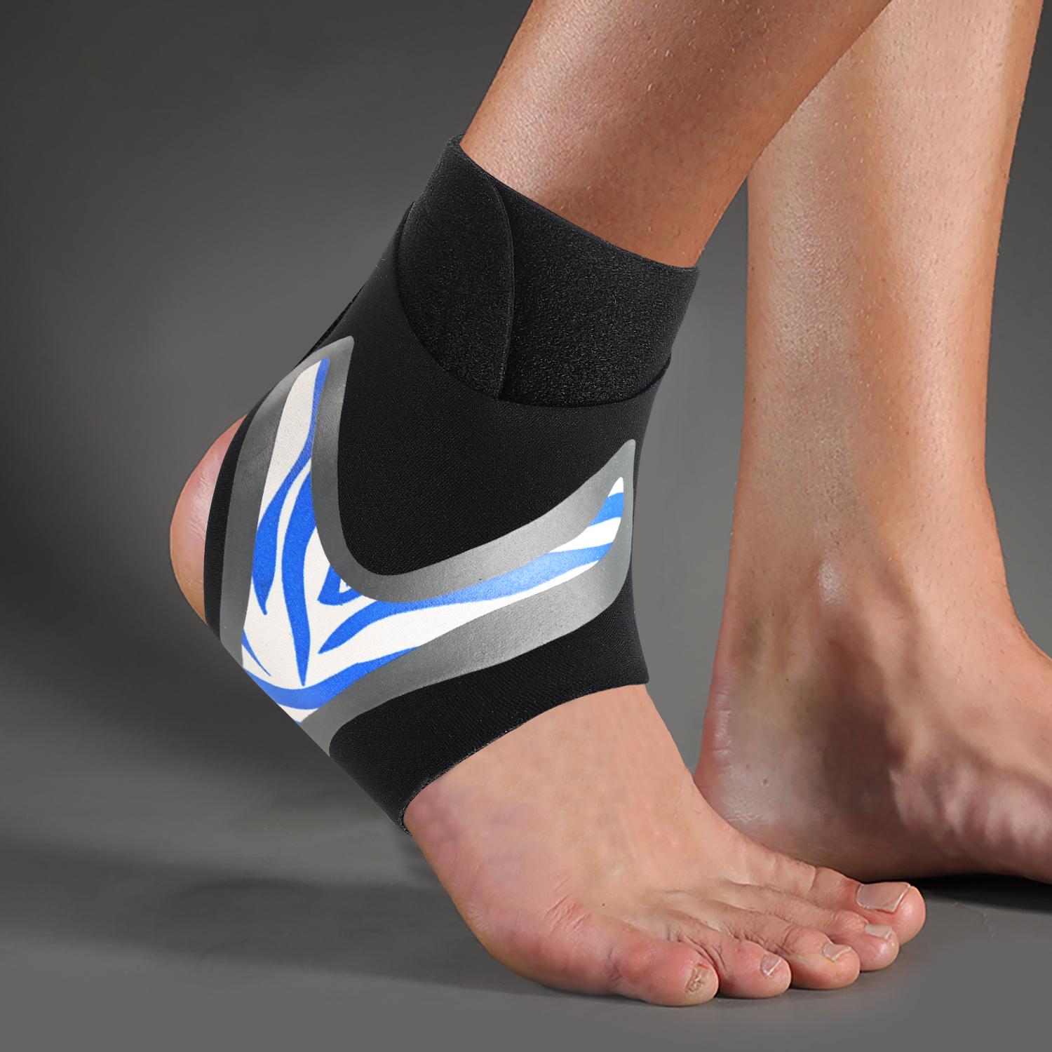 

1 Pcs Protective Football Ankle Support Basketball Ankle Brace Compression Nylon Strap Belt Ankle Protector XL