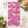 Cheshire Cat Soft Beach Towel Stylish Beach Pool Towel for Summer Seaside Vacation Travel