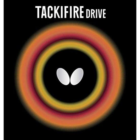 Butterfly Takifire Drive 05330 Table Tennis Extra Thick Rubber, Red,