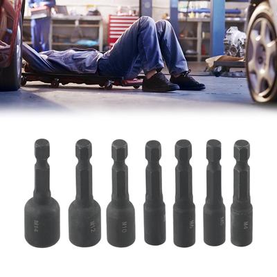M6-for M14 Firmer Screw Tap Socket Adapter Holder Extension Bar 1/4 Inch Hex Shank