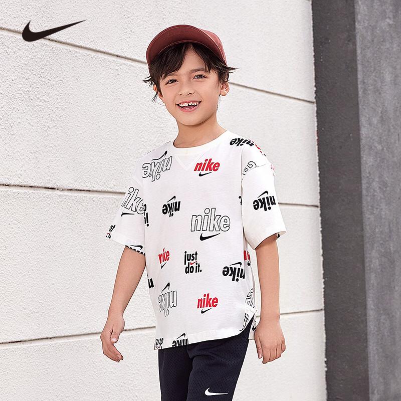 Nike Kids All-Over Print Short Sleeve T-Shirt 6