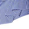ZANZEA Women Casual V-Neck Short Sleeve Loose Grid Print Dress