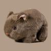 Nice Hot 18cm Plush Toy Simulation Wombat Toy Practical Stuffed Simulation Wombat Toy Soft Stuffed Guinea Pig Doll