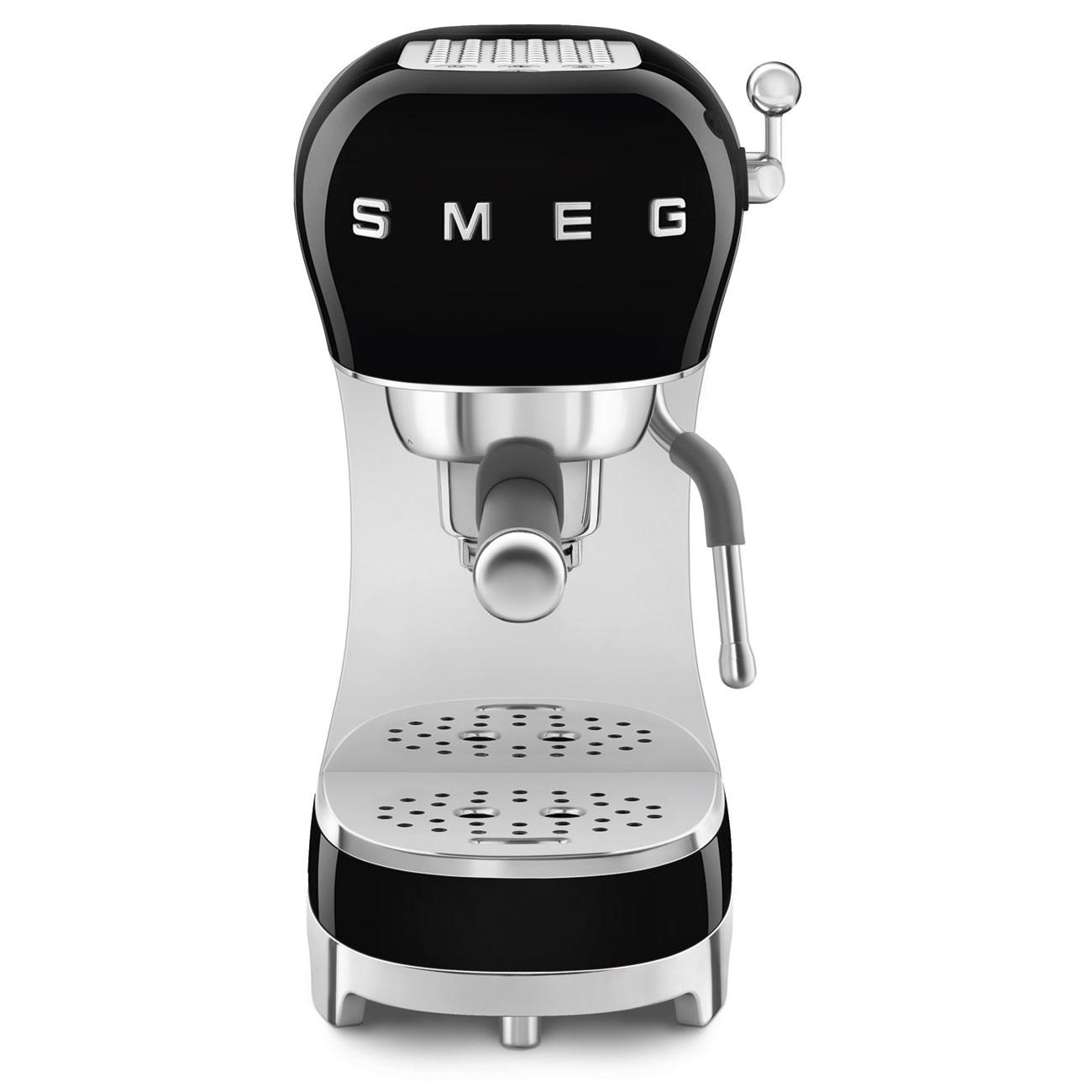 Espressomaschine Smeg Schwarz ECF02BLEU null