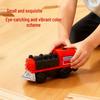 Electric Light & Sound Magnetic Train Toy for Kids - Track Compatible