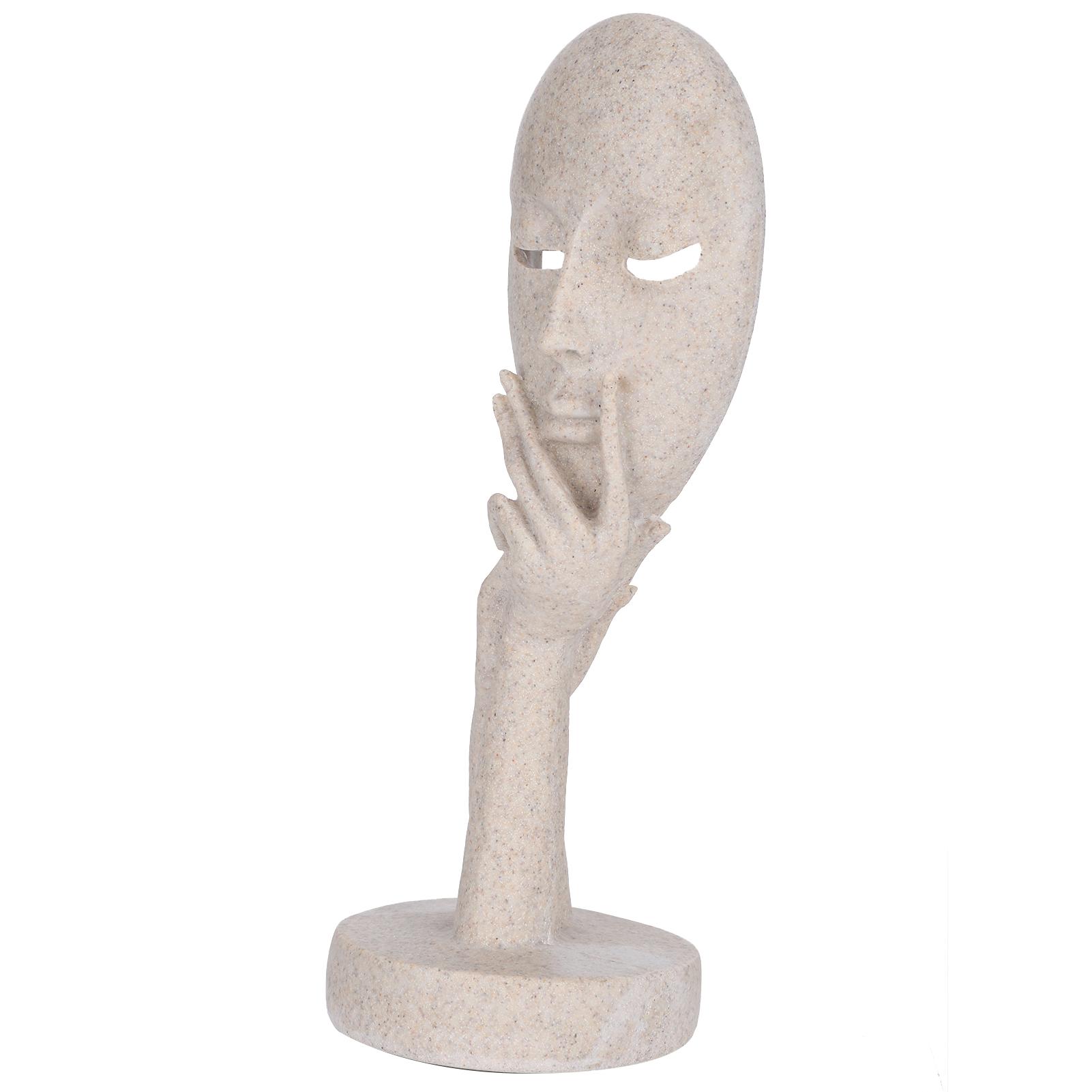 

Фейс-арт Статуя Абстрактные персонажи Маска Поделки Смолы Украшения ручной работы Скульптура