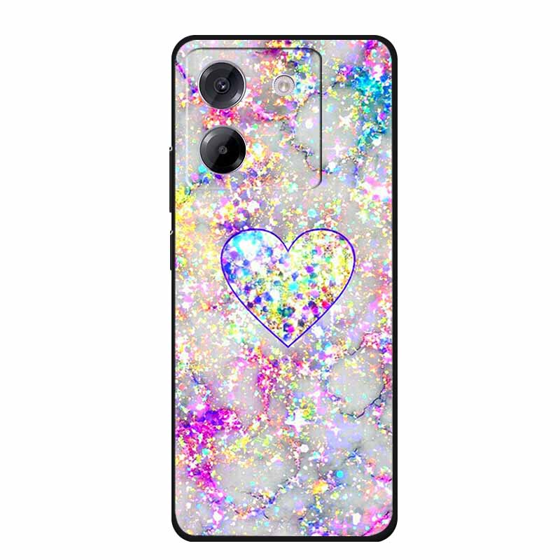 For Xiaomi Poco M7 Pro 5G Case M7Pro Coque Black Silicone Soft Back Cover Case For Poco M7 Pro Phone Case PocoM7 Pro Funda 6.67"