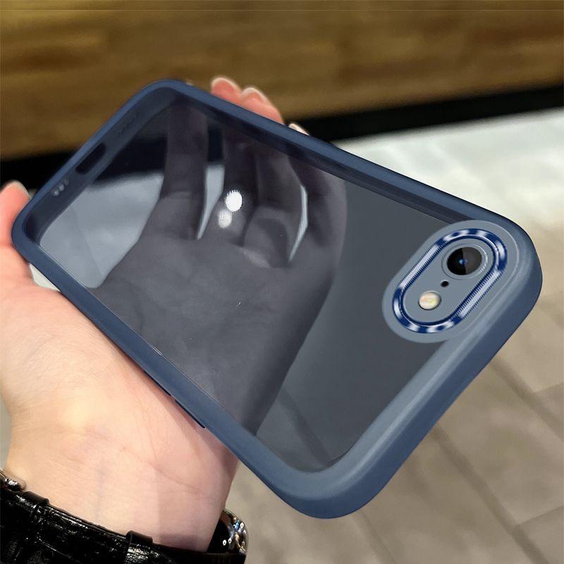 Für iPhone 16E Hülle iPhone 6 Handyhülle iPhone 7 8 6S Abdeckung iPhone 6 7 8 Plus 6P 7P 8P Stoßfeste Beschichtung Silikon Rückseite