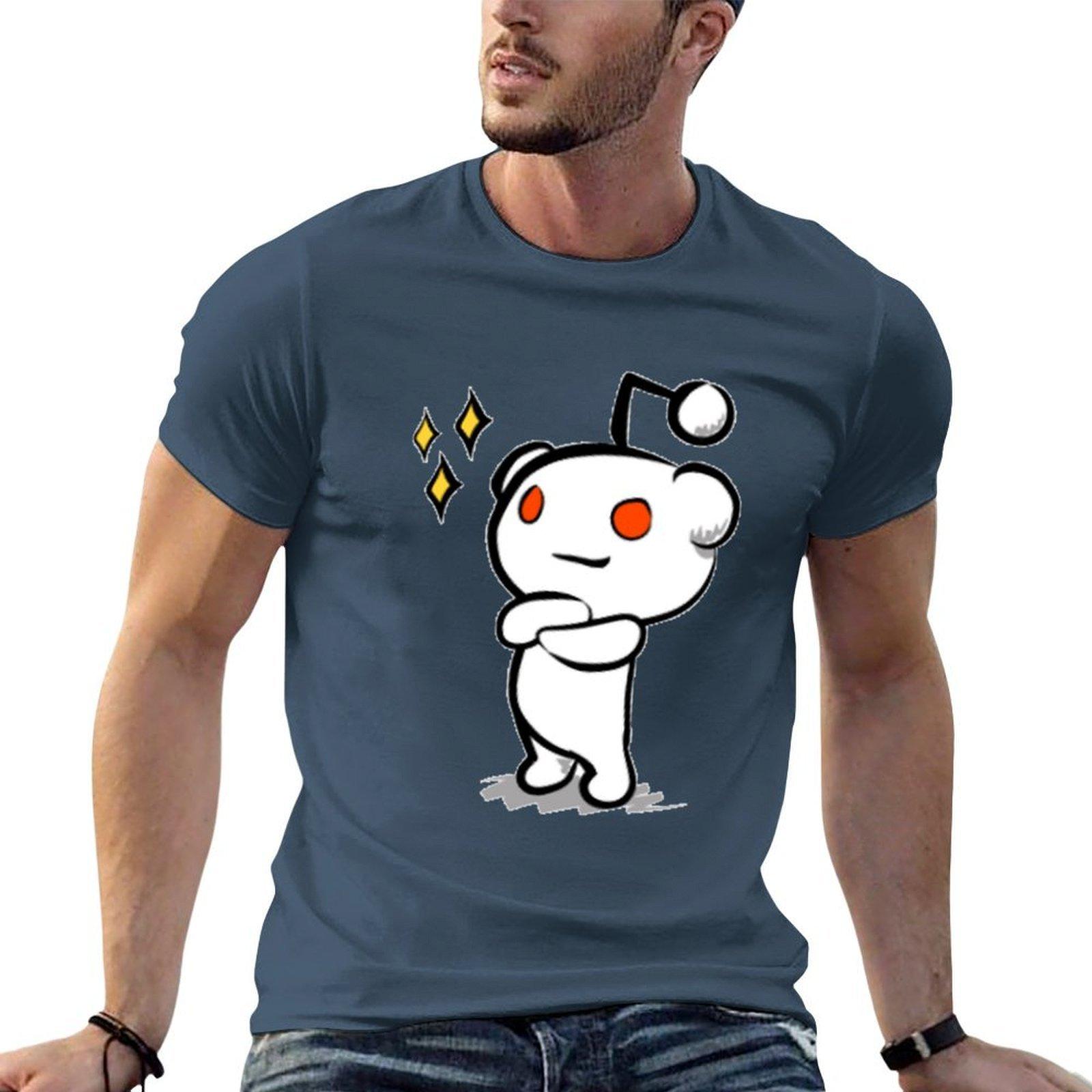 Reddit Logo ReDesign TShirt t shirts with prints t shirts for man graphic funny TShirt S
