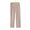 Hodo Women's Mid-Aged Straight Leg Elastic Waist Summer Pants
