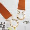 Adjustable Elastic Belt Versatile Metal Buckle Belt Casual Waist Belt  for Women