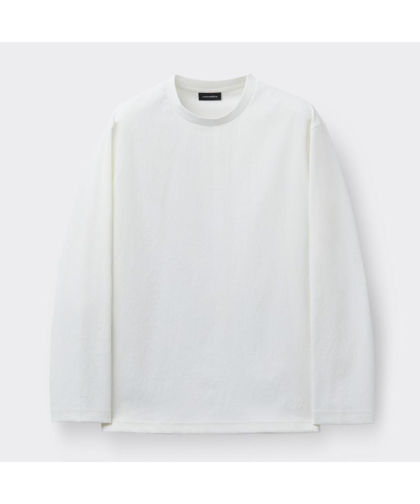 Keoseuuteommellou White Woven T-Shirt Cwtas26212Whx