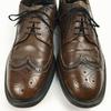 Vintage Selten Mansfields × BOSTONIAN Amerikanischer Full Brogue Wingtip Braun Größe 27.528.5 Herren(GEBRAUCHT)
