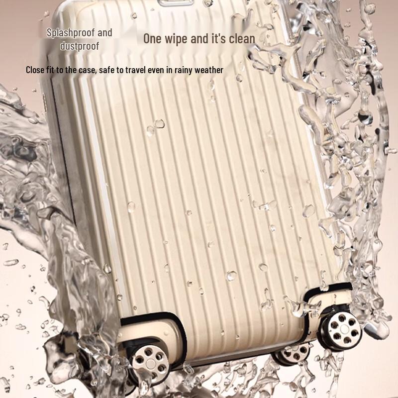 Banzheni Detachable Transparent Thickened PVC Luggage Cover