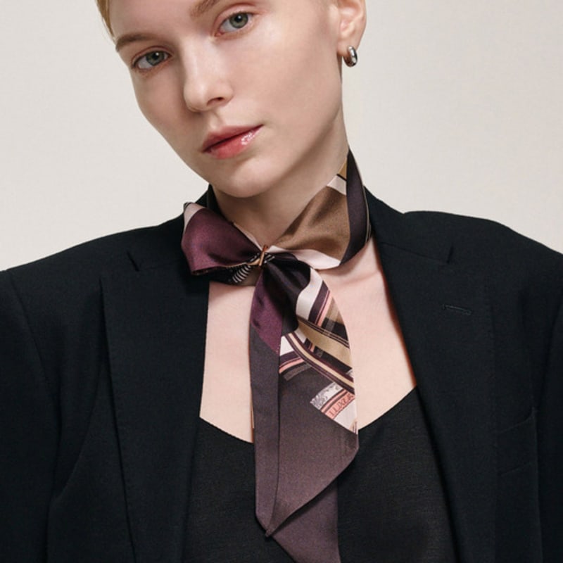 Saint Luxure Phoebe Wine Brown