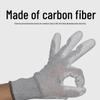 Carbon Fiber PU Palm Coated Anti-static Work Gloves
