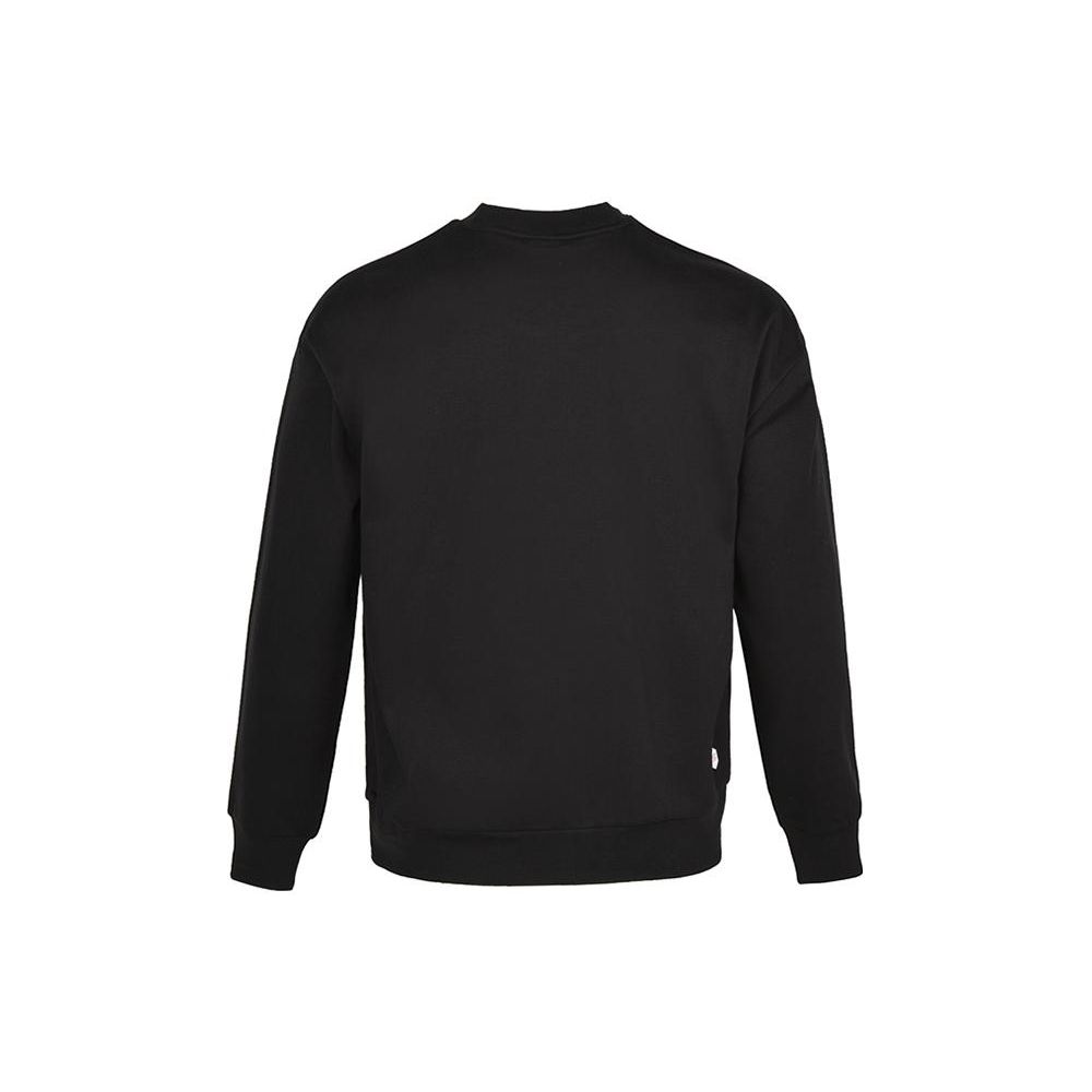 Skechers Casual Letter Design Round Neck Long Sleeve Sweatshirt Women sweatshirt Black P422W022-0018