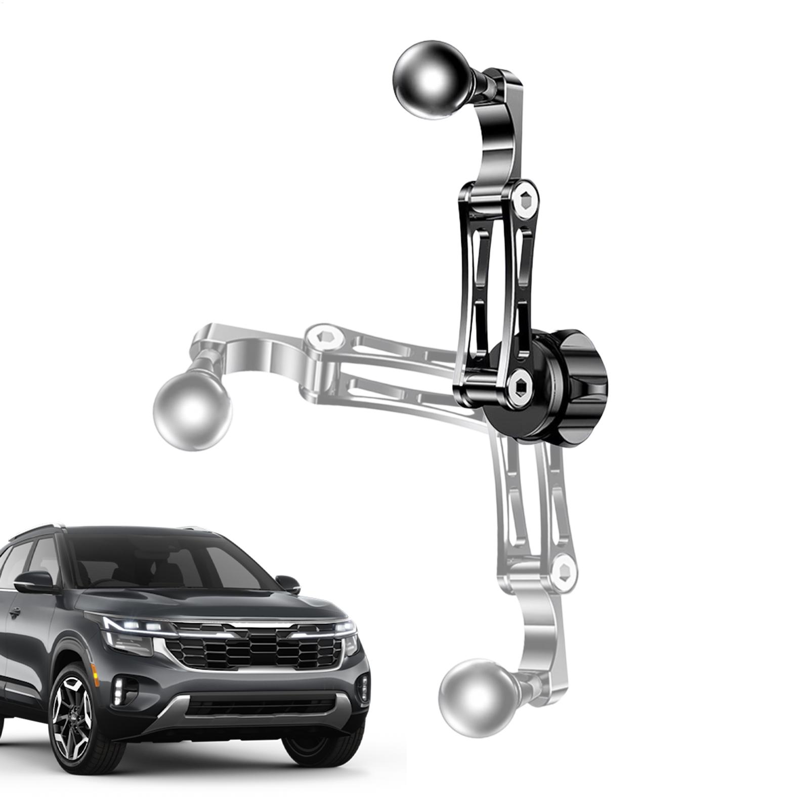 

Car Air Outlet Hook Clamp 17mm Ball Head Extended Metal Base For Car Air Vent Clip Mount Car Phone Holder Extension Rod CN