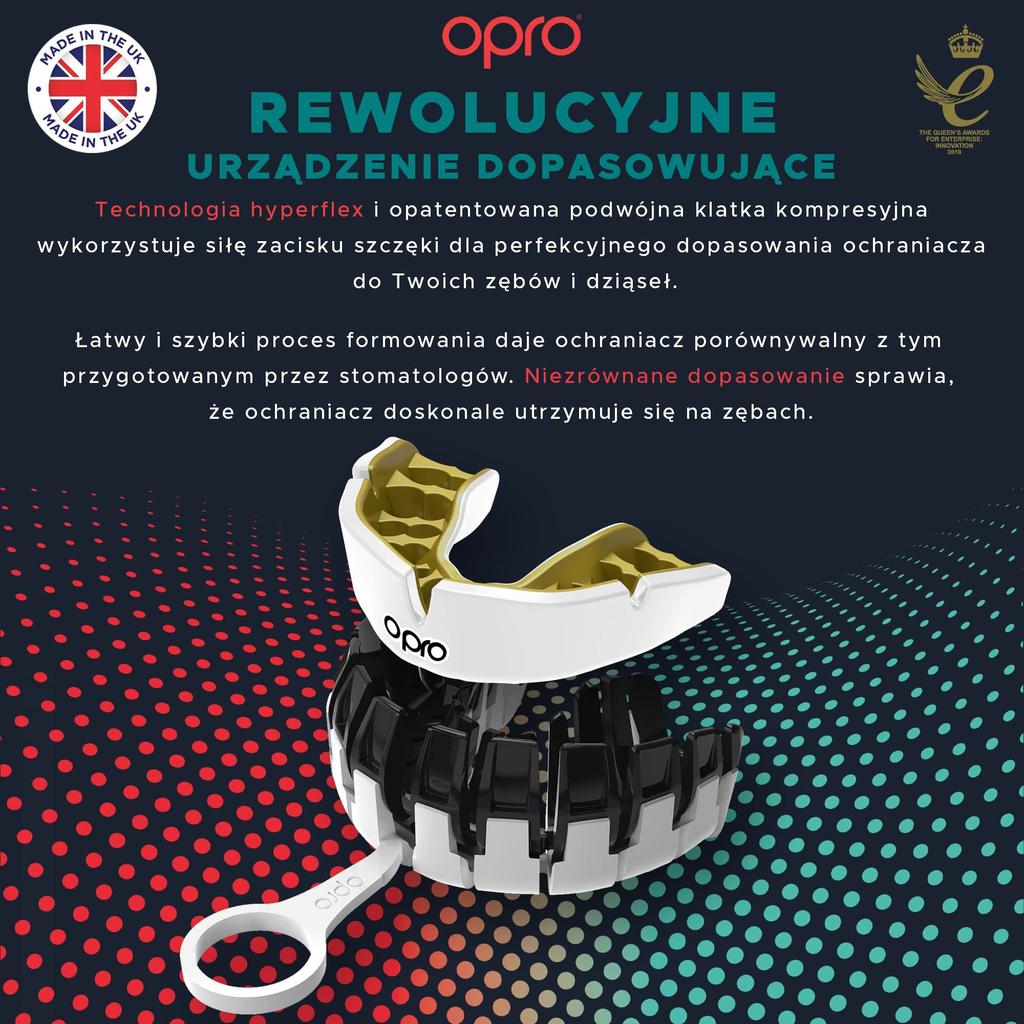 Opro Instant Custom Fit Clear Mouthguard