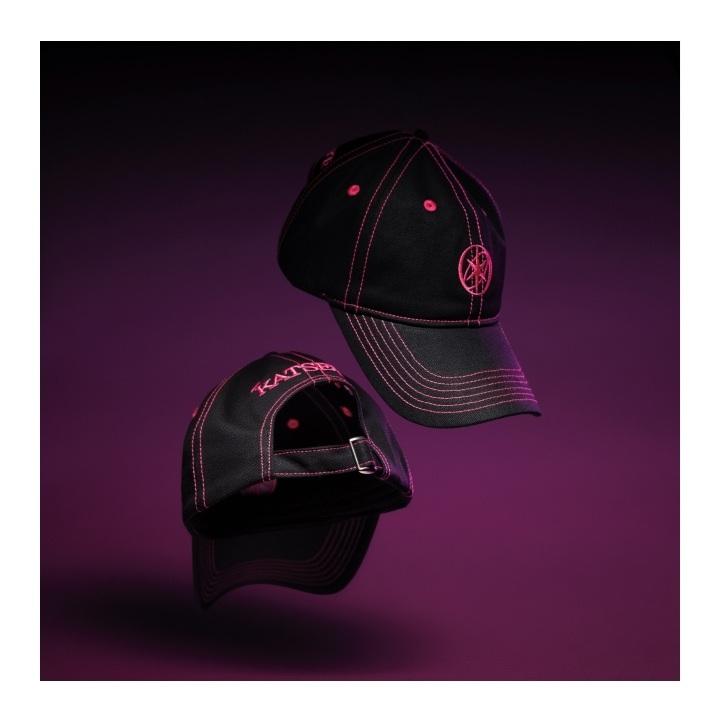 KATSEYE – Pink Logo Ball Cap [KATSEYE ESSENTIALS Official MD]