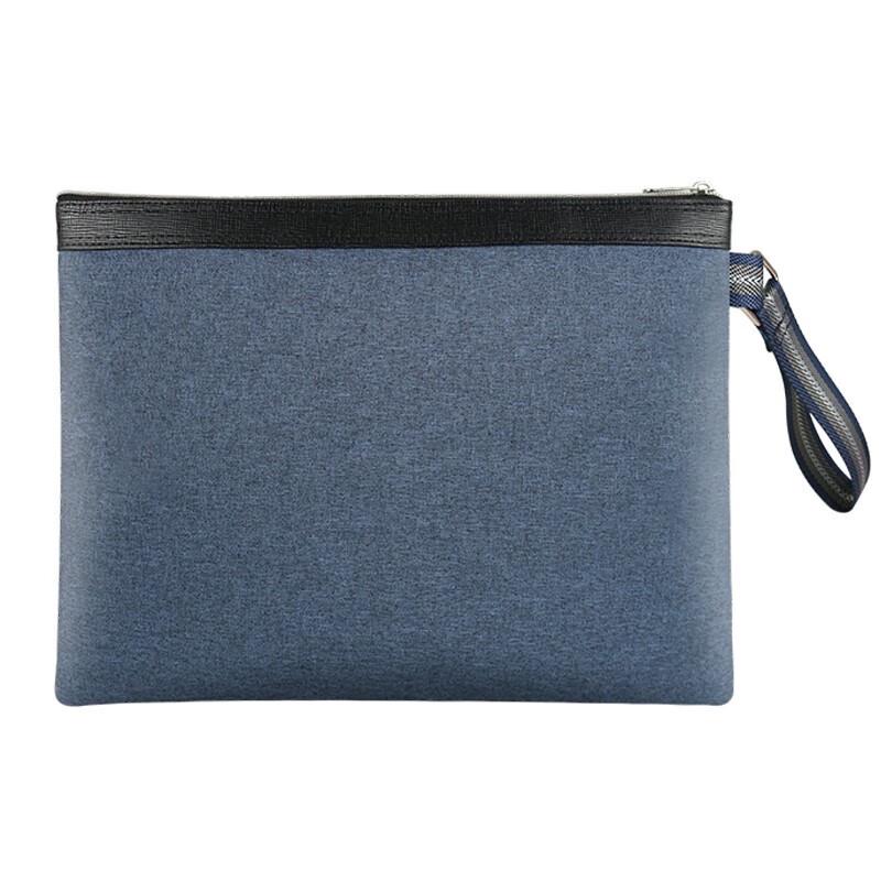 JianTeng A4 Canvas Zipper File Briefcase