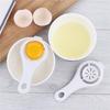 New 1 Pcs Plastic White Yolk Egg Separator Divider Kitchen Accessories Cooking Baking Tool Sifting G