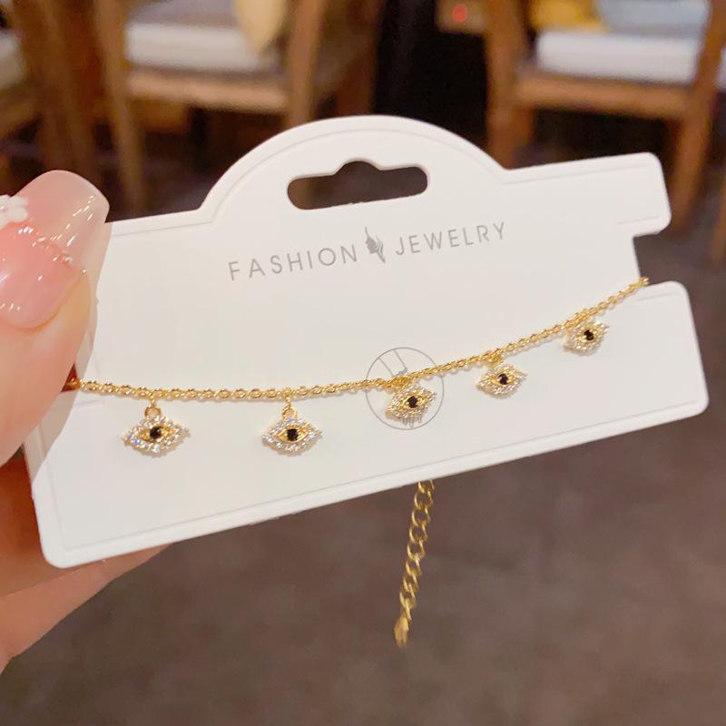 Unique and trendy zircon bracelet - women's light luxury, versatile design