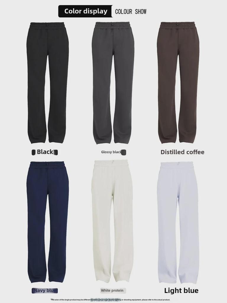 Pantaloni da yoga elasticizzati Softframe da donna - Pantaloni sportivi estivi larghi, casual e a gamba larga