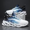Blade Men's Shoes Breathable Thin Mesh Running Non Slip Soft Bottom Large Hollow Sports Leisure