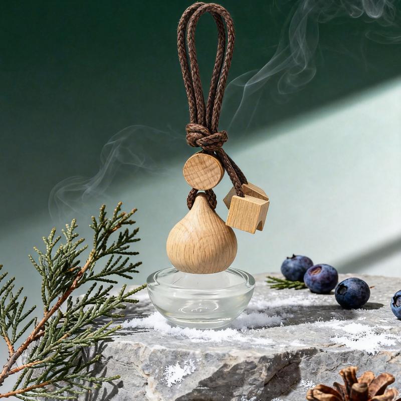 1Pcs Aromatherapy Essential Oil Bottle Hanging Car Perfume Bottle Ornament Auto Air Freshener Car Decoration Interior For Home