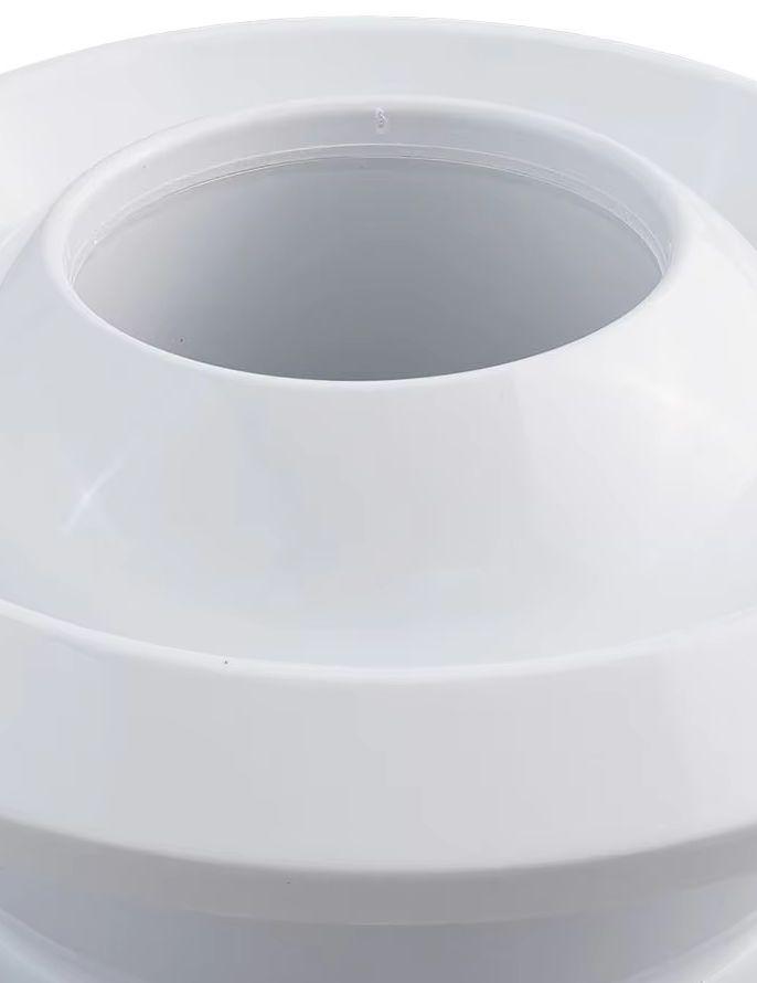6-inch Round Adjustable Rotating Spherical Nozzle Vent For Indoor Central Ventilation Systems And Ceiling Ventilation