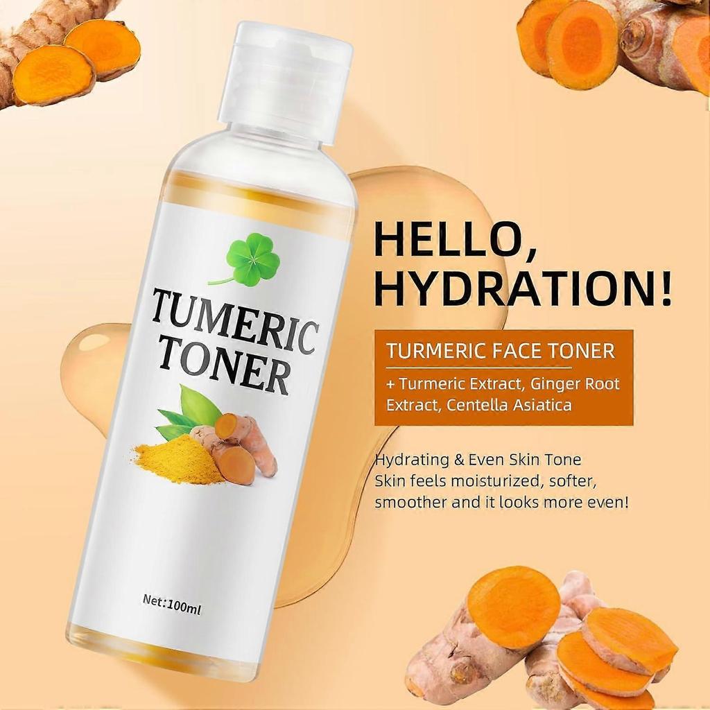 Turmeric Face Toner, Hydrating Face Toner Face Moisturizer, Moisturizing Facial Toner for Glowing Skin, Hydrating Face Toner for All Skin Types