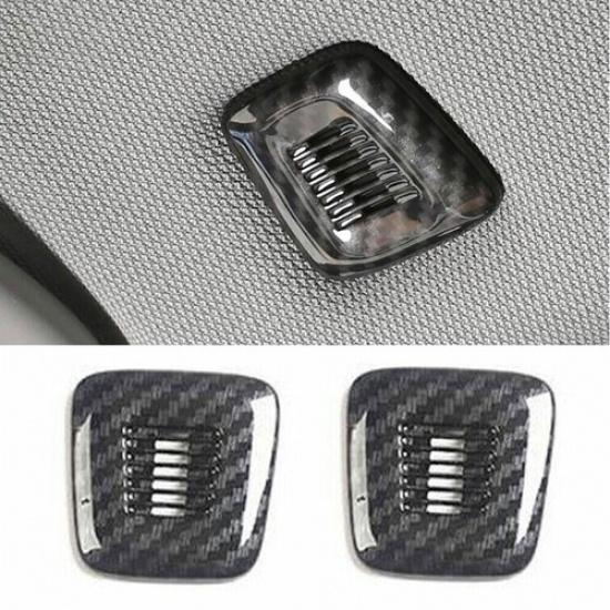 Fit For BMW X5 G05 - ABS Carbon Fiber Roof Speaker Ring Trim Decoration
