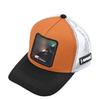 Personalized cartoon cartoon hat, trendy and cool mesh hat, embroidered baseball cap, sun protection breathable peaked cap source manufacturer