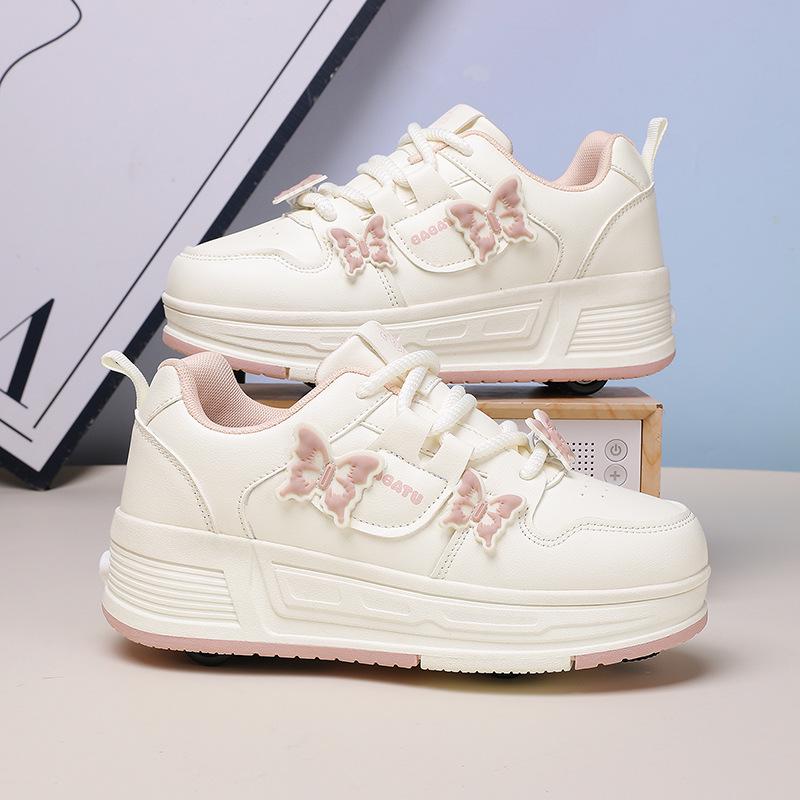 2026 Kids' Breathable Four-Wheel Roller Skates for Girls