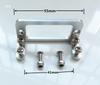 Aluminum Alloy Servo Mount for Model Aircraft and Ship (Compatible with S3003, MG995)